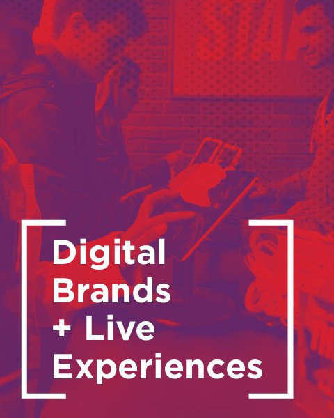 Digital Brands and Live Experiences white paper cover image